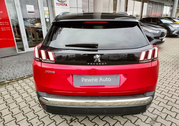 Peugeot 3008 cena 79900 przebieg: 187570, rok produkcji 2019 z Marki małe 277